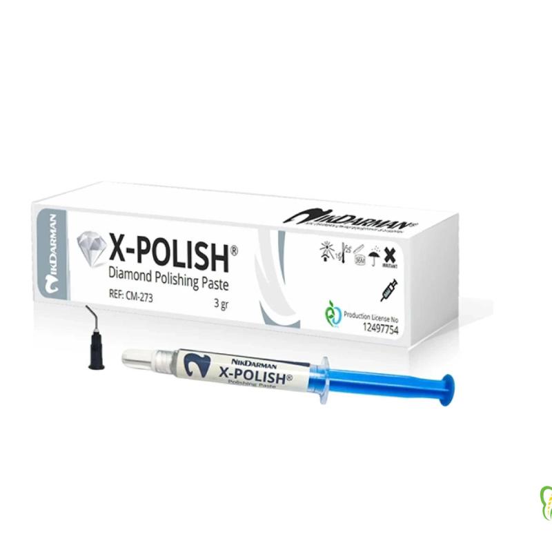 خمیر پالیش الماسه نیک درمان X polish