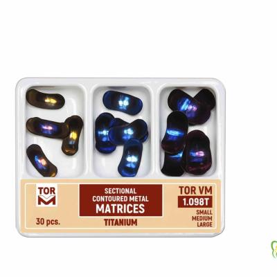 کیت سکشنال ماتریکس 3 سایز تیتانیومی 30 عددی TorVM